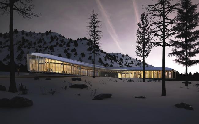 BIM建筑|山间长屋 / 李樾祺