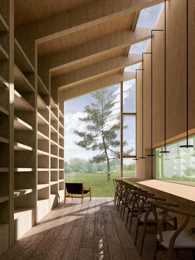 BIM建筑|山间长屋 / 李樾祺