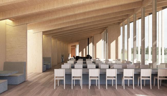 BIM建筑|山间长屋 / 李樾祺