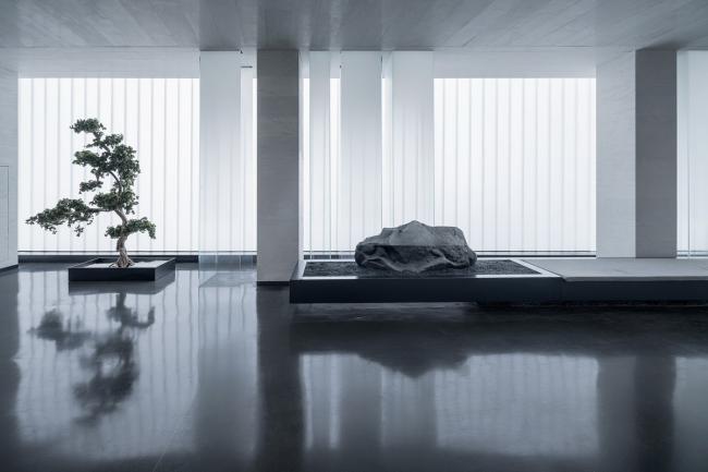 BIM建筑|在静谧诗意的空间，体验回隐的生涯艺术：领秀山艺术馆 / 霍普股份HYP-ARCH