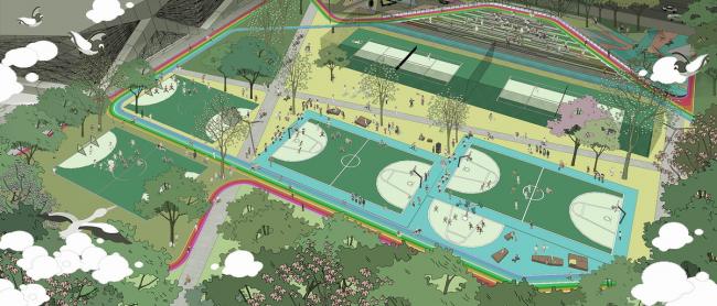 BIM建筑|动感的能量盒子：扬州南部新城体育园 / 柏涛设计