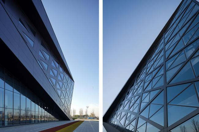 BIM建筑|动感的能量盒子：扬州南部新城体育园 / 柏涛设计