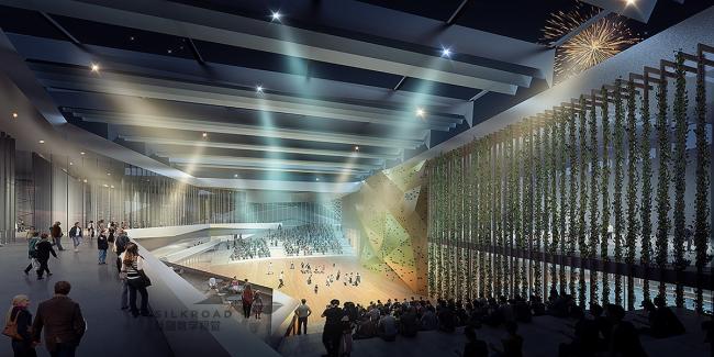 BIM建筑|动感的能量盒子：扬州南部新城体育园 / 柏涛设计