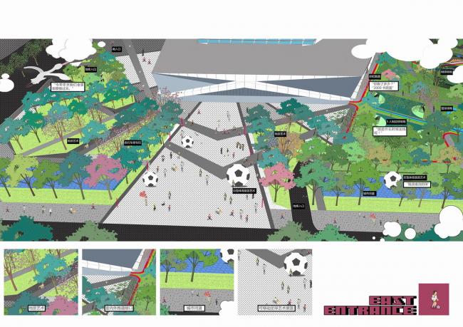 BIM建筑|动感的能量盒子：扬州南部新城体育园 / 柏涛设计