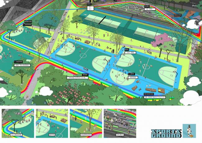 BIM建筑|动感的能量盒子：扬州南部新城体育园 / 柏涛设计