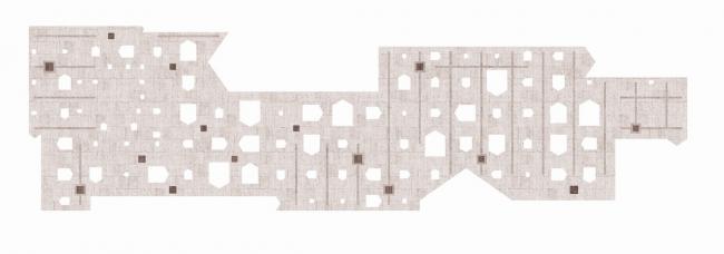 BIM建筑|仿佛岁月风化的古城堡：Pearling 遗址博物馆及进口 / Valerio Olgiati