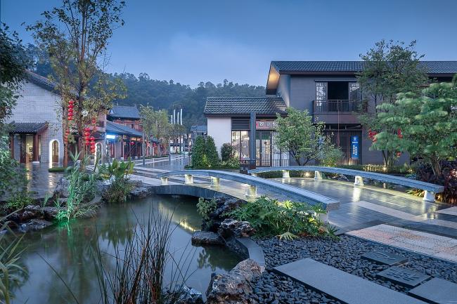 BIM建筑|禅缘此地，不向远方——新兴禅域小镇 / 境作品