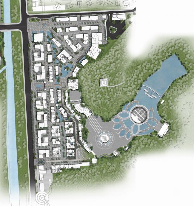 BIM建筑|禅缘此地，不向远方——新兴禅域小镇 / 境作品