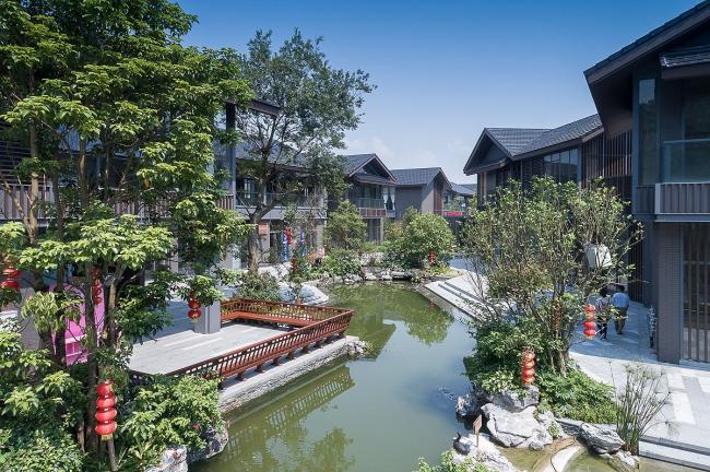 BIM建筑|禅缘此地，不向远方——新兴禅域小镇 / 境作品