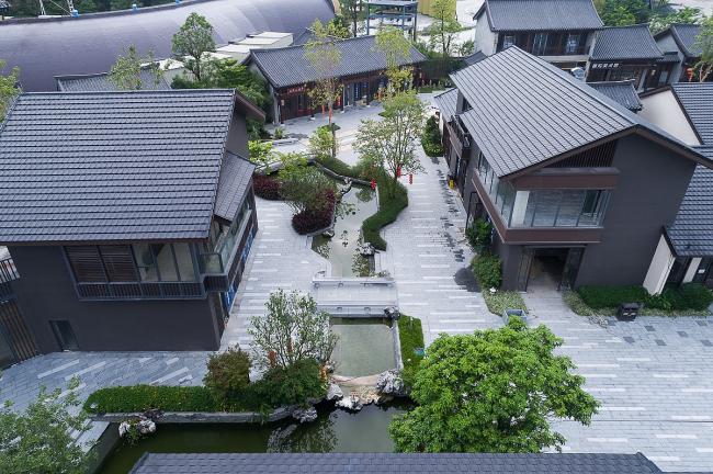 BIM建筑|禅缘此地，不向远方——新兴禅域小镇 / 境作品