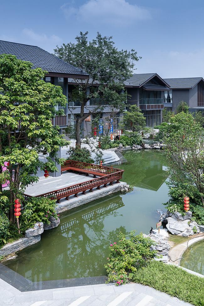 BIM建筑|禅缘此地，不向远方——新兴禅域小镇 / 境作品