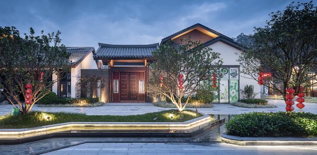 BIM建筑|禅缘此地，不向远方——新兴禅域小镇 / 境作品