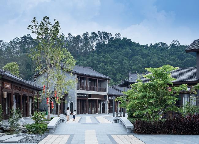 BIM建筑|禅缘此地，不向远方——新兴禅域小镇 / 境作品