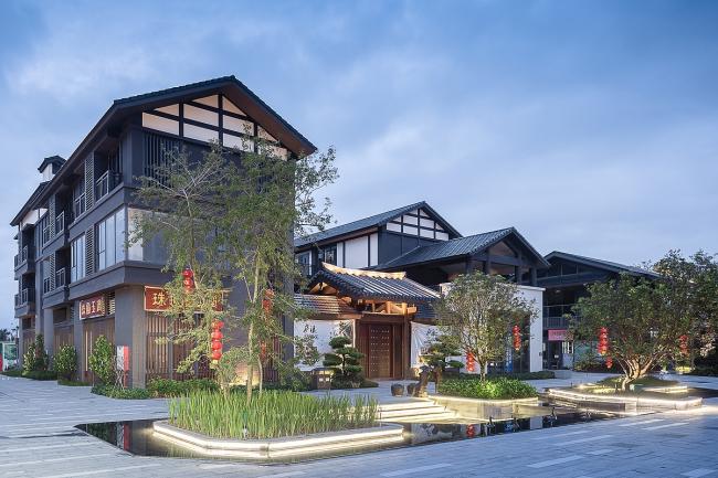 BIM建筑|禅缘此地，不向远方——新兴禅域小镇 / 境作品