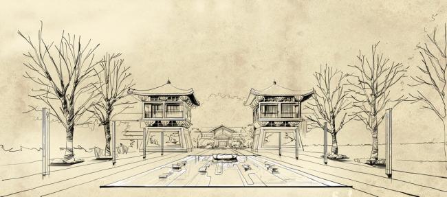 BIM建筑|禅缘此地，不向远方——新兴禅域小镇 / 境作品