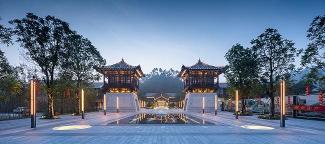 BIM建筑|禅缘此地，不向远方——新兴禅域小镇 / 境作品