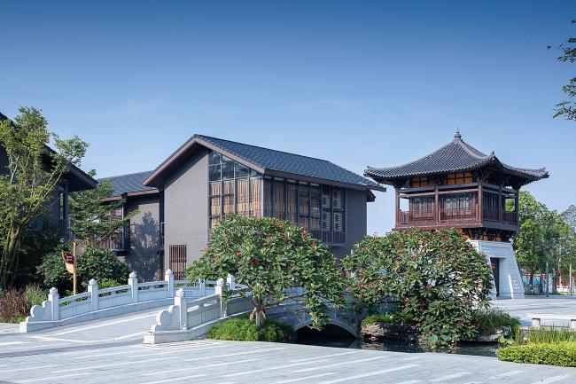 BIM建筑|禅缘此地，不向远方——新兴禅域小镇 / 境作品