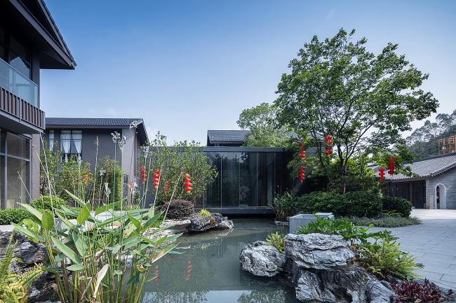 BIM建筑|禅缘此地，不向远方——新兴禅域小镇 / 境作品