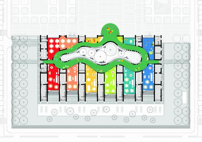 BIM建筑|纯白朴实的平行乐土：意年夜利Terra Madre幼儿园