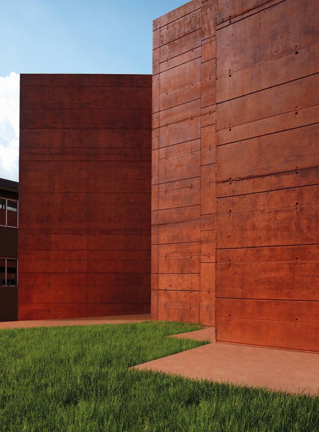 BIM建筑|一本散落墙角，页面泛黄的书：科尔诺公共藏书楼和会堂