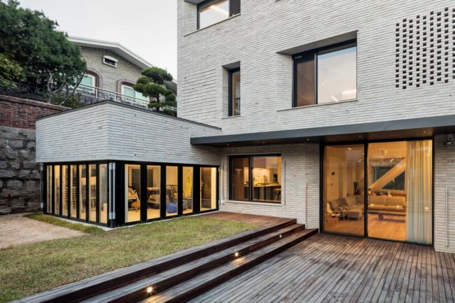 BIM建筑|都会隐宅的几何韵律：首尔平昌洞