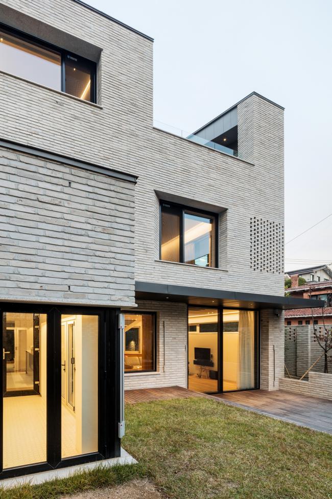 BIM建筑|都会隐宅的几何韵律：首尔平昌洞