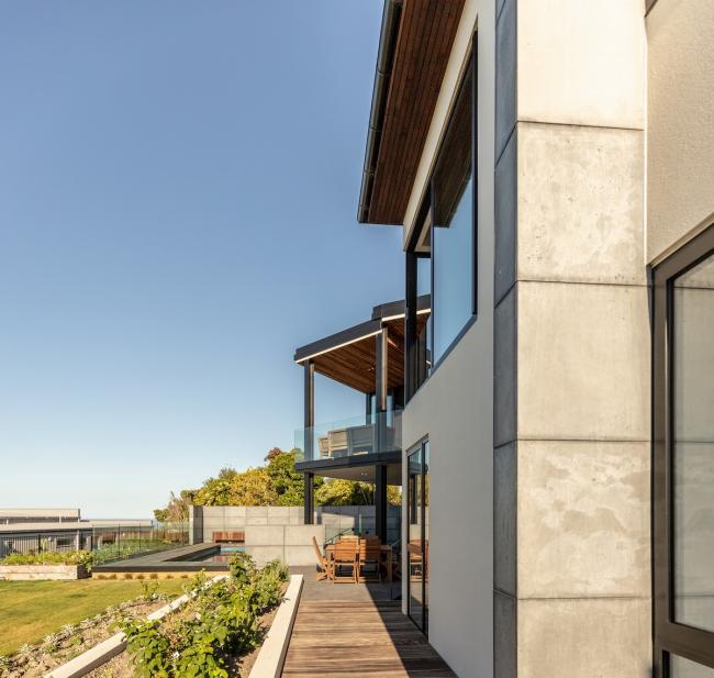 BIM建筑|湾区视野，重重迭起的新西兰私人室第 / Max Capocaccia建筑师事务所