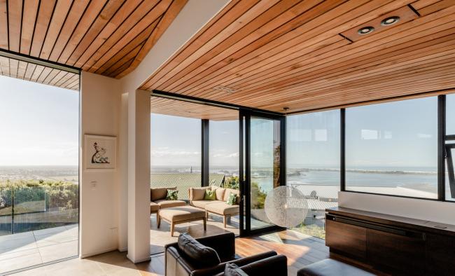 BIM建筑|湾区视野，重重迭起的新西兰私人室第 / Max Capocaccia建筑师事务所