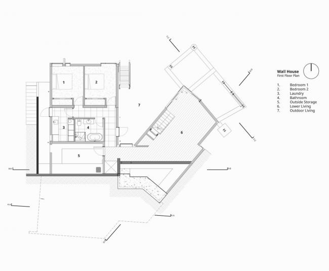 BIM建筑|湾区视野，重重迭起的新西兰私人室第 / Max Capocaccia建筑师事务所