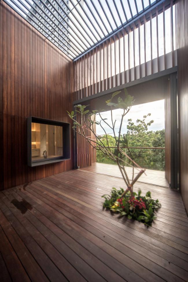 BIM建筑|风吹池水，阵阵清冷：雅加达热带私家室第