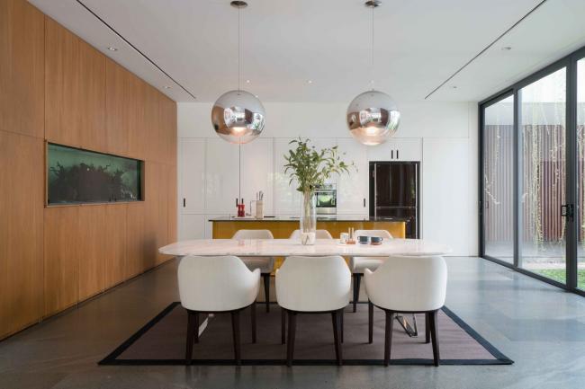 BIM建筑|风吹池水，阵阵清冷：雅加达热带私家室第