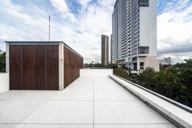 BIM建筑|风吹池水，阵阵清冷：雅加达热带私家室第