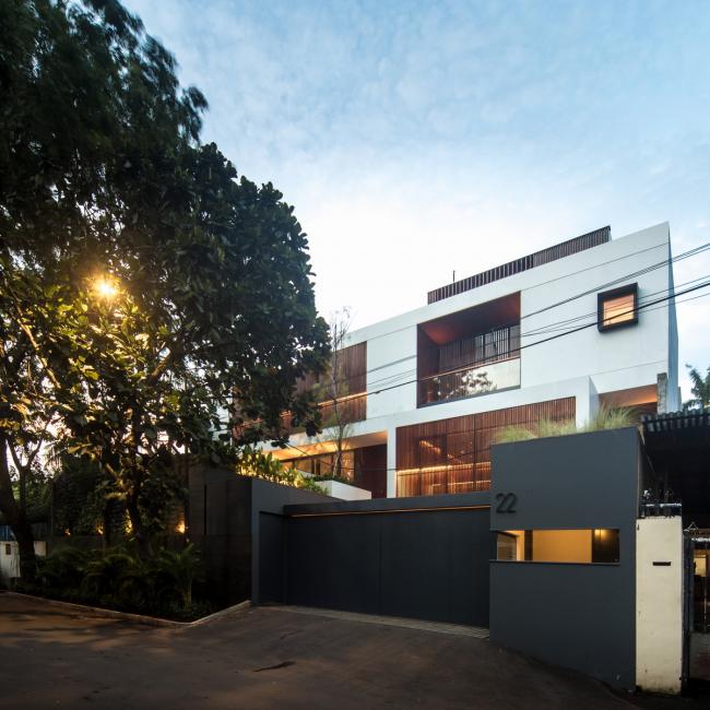 BIM建筑|风吹池水，阵阵清冷：雅加达热带私家室第