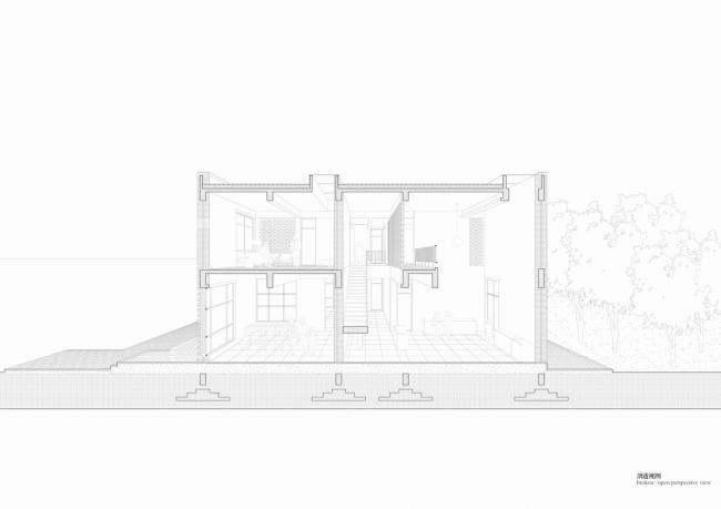 BIM建筑|鹄立于村落地盘，朴素而暖和：三河村村平易近运动中间 / 垣建筑