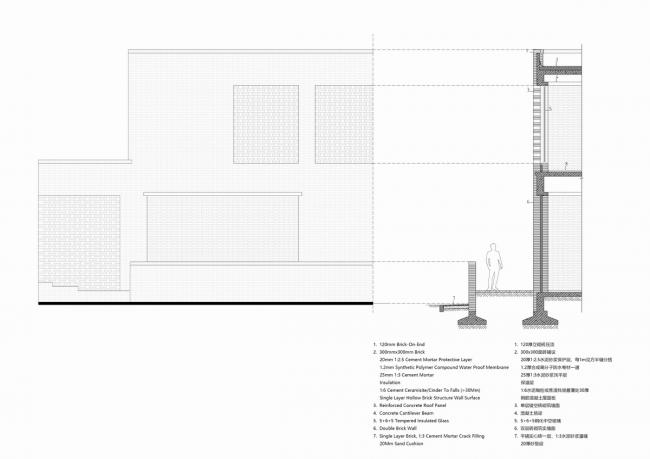 BIM建筑|鹄立于村落地盘，朴素而暖和：三河村村平易近运动中间 / 垣建筑