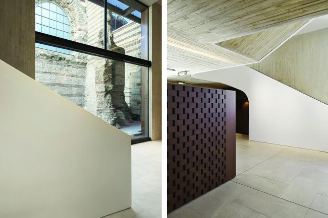 BIM建筑|仿佛流浪古老遗迹旁熠熠生辉的金色戒指：国立中世纪博物馆新旅客中间