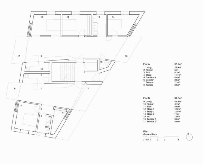 BIM建筑|粗犷的高等感，苏黎世经济实用公寓楼 / Gus Wüstemann