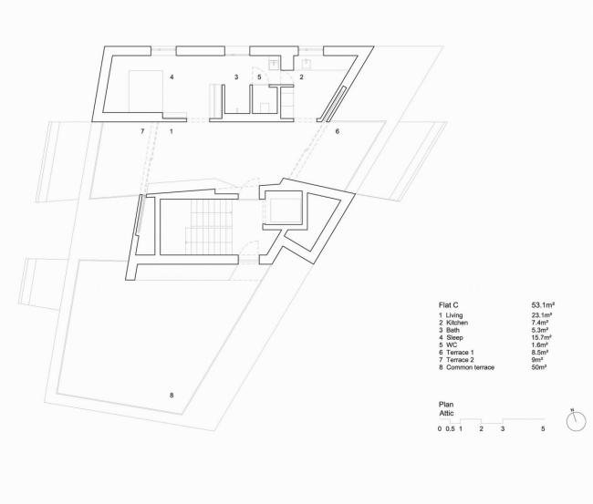 BIM建筑|粗犷的高等感，苏黎世经济实用公寓楼 / Gus Wüstemann