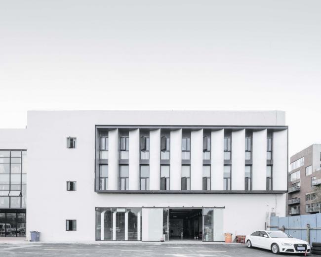 BIM建筑|素胚瓷片，曲线勾画，上海申窑艺术中间（一期）/ 刘宇扬建筑事务所