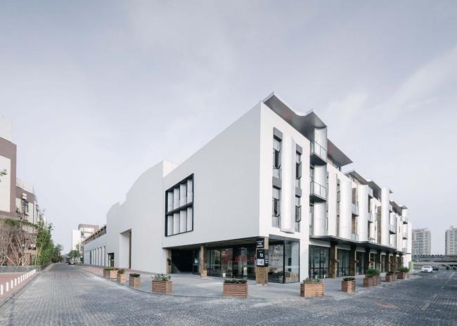 BIM建筑|素胚瓷片，曲线勾画，上海申窑艺术中间（一期）/ 刘宇扬建筑事务所