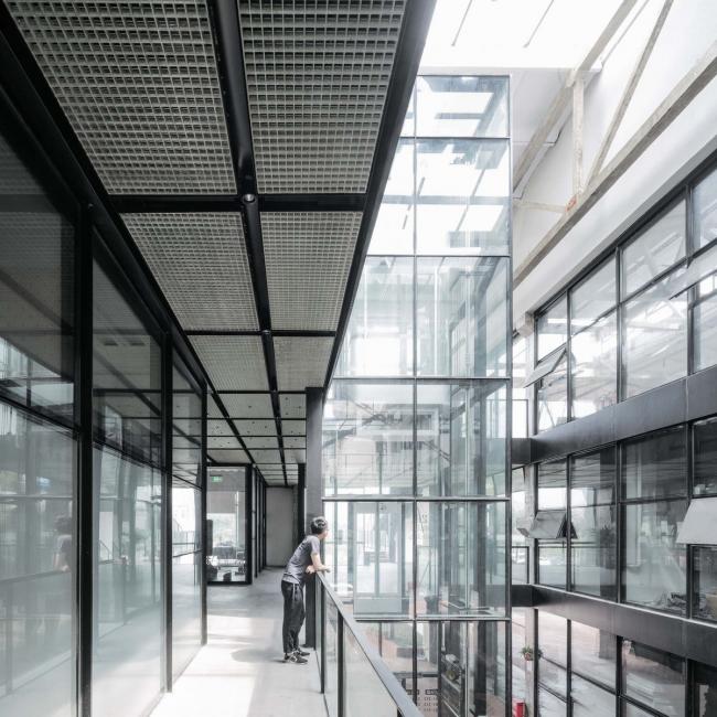 BIM建筑|素胚瓷片，曲线勾画，上海申窑艺术中间（一期）/ 刘宇扬建筑事务所