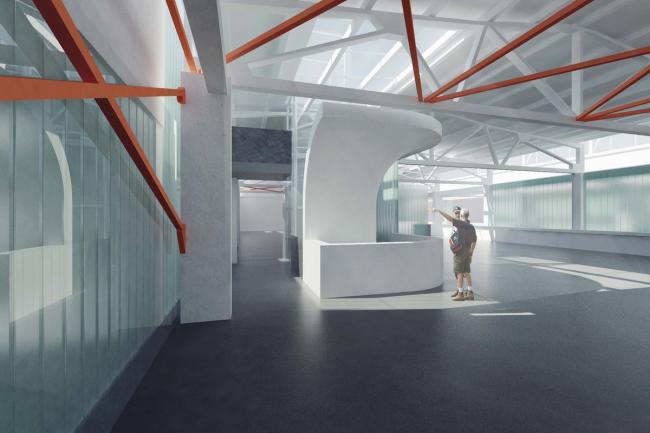 BIM建筑|素胚瓷片，曲线勾画，上海申窑艺术中间（一期）/ 刘宇扬建筑事务所