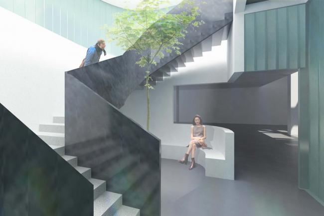 BIM建筑|素胚瓷片，曲线勾画，上海申窑艺术中间（一期）/ 刘宇扬建筑事务所