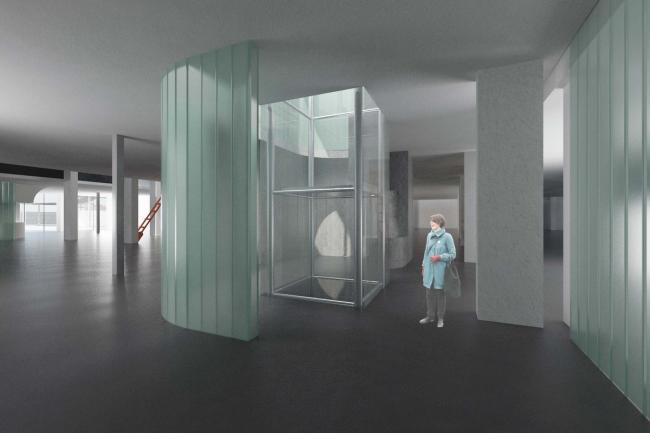 BIM建筑|素胚瓷片，曲线勾画，上海申窑艺术中间（一期）/ 刘宇扬建筑事务所