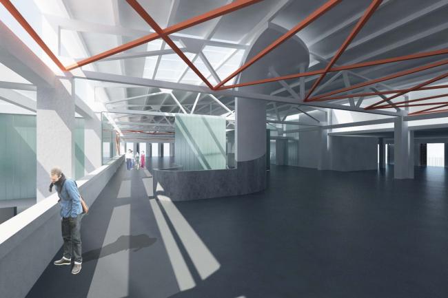 BIM建筑|素胚瓷片，曲线勾画，上海申窑艺术中间（一期）/ 刘宇扬建筑事务所