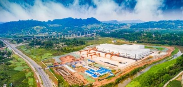 BIM与装配式|四川雅安首个装配式建筑产业基地项目进入后期建设