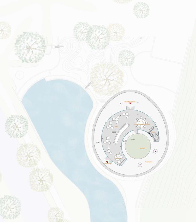 BIM建筑|沙岸上的白色凉帽：阿那亚咖啡厅 / odd