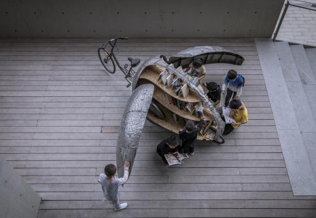 BIM建筑|共享瓢虫——可动的微型儿童书屋 / 罗宇杰工作室