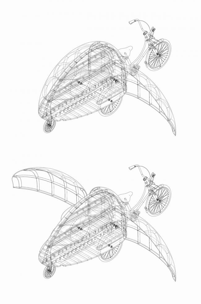 BIM建筑|共享瓢虫——可动的微型儿童书屋 / 罗宇杰工作室