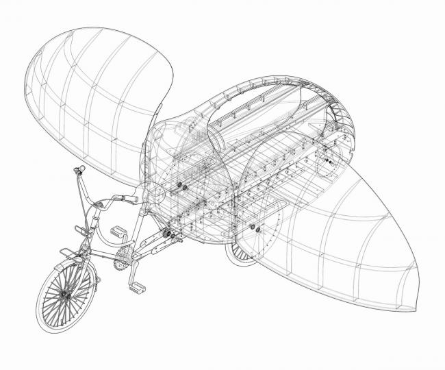 BIM建筑|共享瓢虫——可动的微型儿童书屋 / 罗宇杰工作室